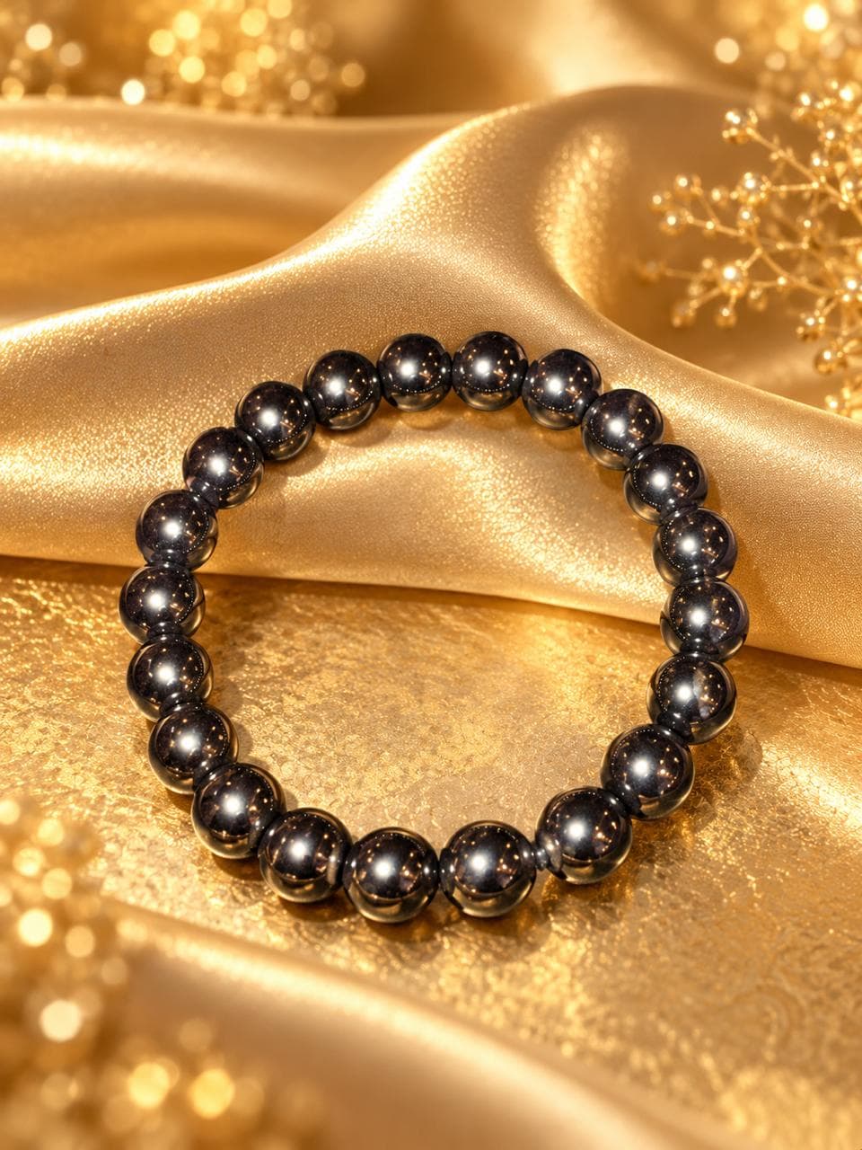 Hematite Crystal Bracelet
